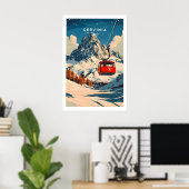 Cervinia Ski Print 1 (Thuiskantoor)