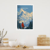 Cervinia Ski Print - Italy 1 (Keuken)