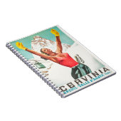 Cervinia vintage poster notitieboek (Rechterzijde)