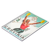 Cervinia vintage poster notitieboek (Linkerzijde)