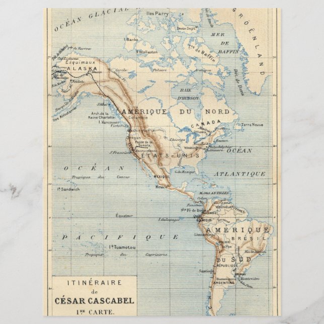 'César Cascabel' van George Roux Scrapbook Paper (Voorkant)