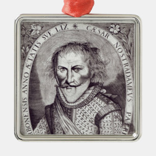 Cesar Nostradamus Metalen Ornament