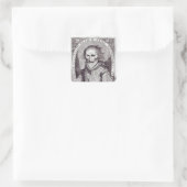 Cesar Nostradamus Vierkante Sticker (Tas)