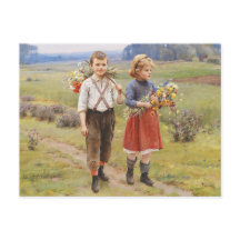 Cesar Pattein, 1895: "Kinderen keren terug naar hu