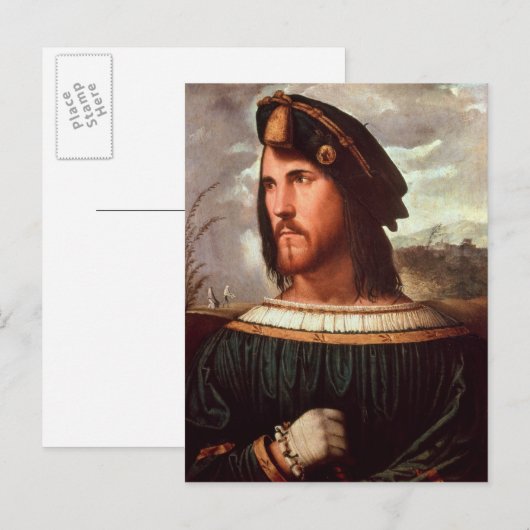 Cesare Borgia Duke of Valencia Briefkaart (Voorkant / Achterkant)