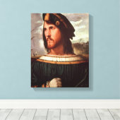 Cesare Borgia Duke of Valencia Canvas Afdruk (Insitu (Houten vloer))