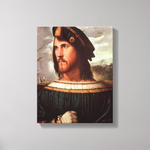 Cesare Borgia Duke of Valencia Canvas Afdruk