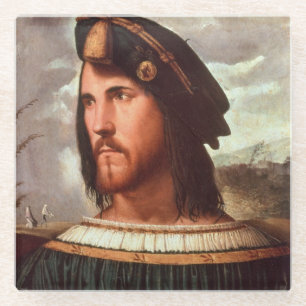 Cesare Borgia Duke of Valencia Glazen Onderzetter