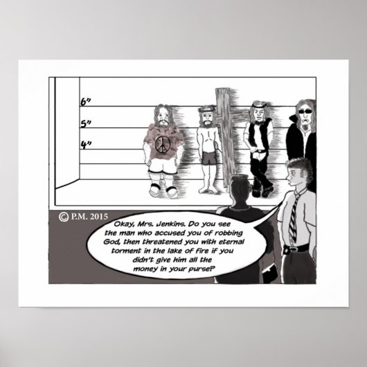 Cesare Borgia/Tithing Bandit Poster (Voorkant)