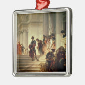 Cesare Borgia verlaat het Vaticaan Metalen Ornament (Links)