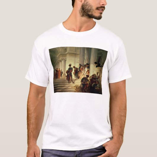Cesare Borgia verlaat het Vaticaan T-shirt (Voorkant)