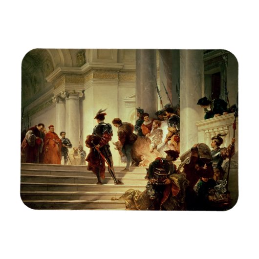 Cesare Borgia vertrekt het Vaticaan Magneet (Horizontaal)