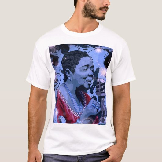 Cesaria Evora Luz Amor T-shirt (Voorkant)