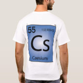 Cesium (CS) Element T-Shirt (Achterkant)