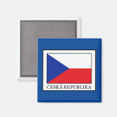 Ceska Republika Magneet (Voorkant / Achterkant)