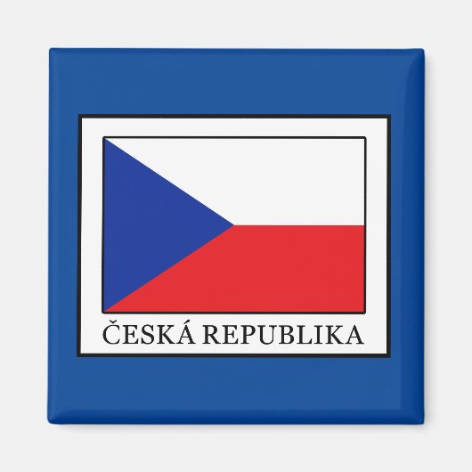 Ceska Republika Magneet (Voorkant)