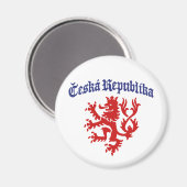 Ceska Republika Magneet (Voorkant / Achterkant)