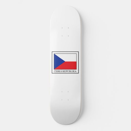 Ceska Republika Persoonlijk Skateboard (Voorkant)