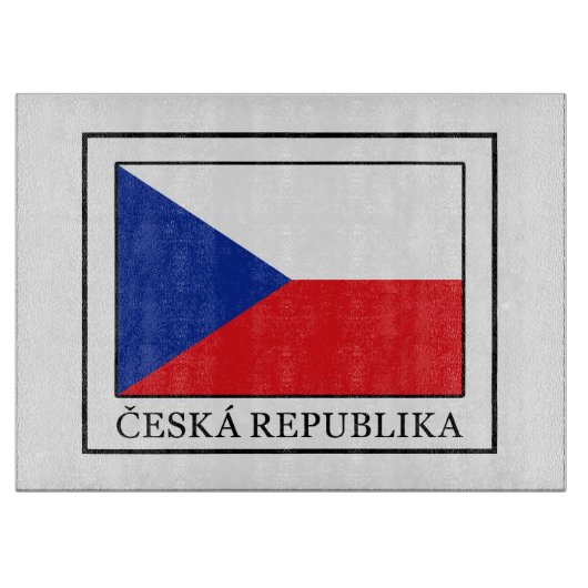 Ceska Republika Snijplank (Voorkant)