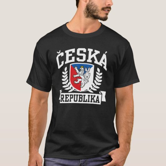 Ceska Republika T-shirt (Voorkant)