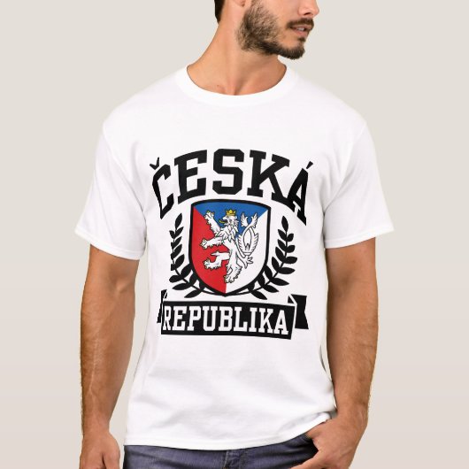 Ceska Republika T-shirt (Voorkant)