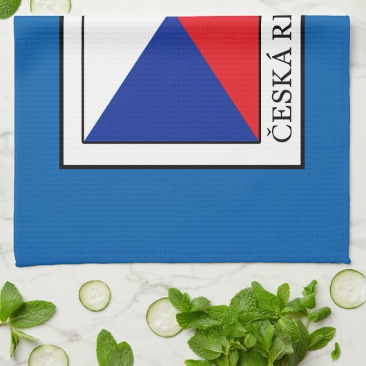 Ceska Republika Theedoek (Gevouwen)