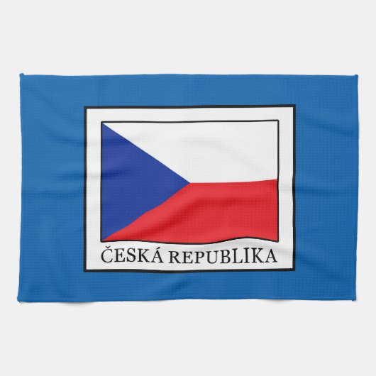 Ceska Republika Theedoek (Horizontaal)