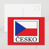 Česko Briefkaart (Voorkant / Achterkant)