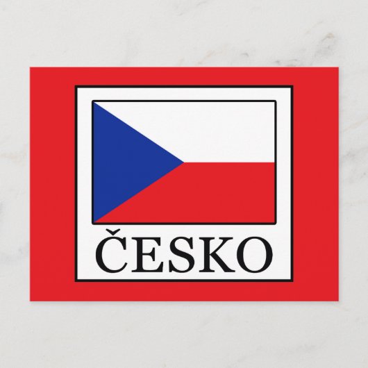 Česko Briefkaart (Voorkant)