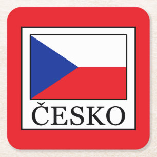 Česko Kartonnen Onderzetters