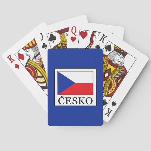 Česko Pokerkaarten (Achterkant)