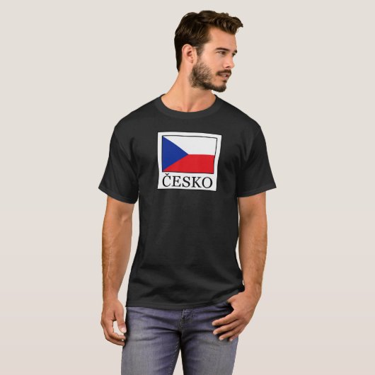 Česko T-shirt (Voorkant volledig)