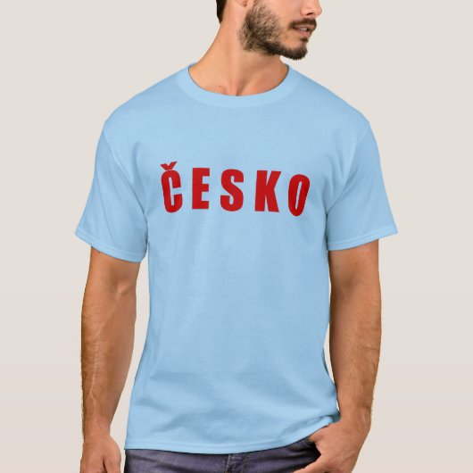Cesko Tsjechië T-shirt (Voorkant)