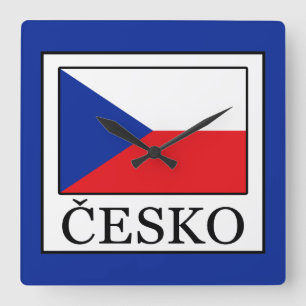 Česko Vierkante Klok