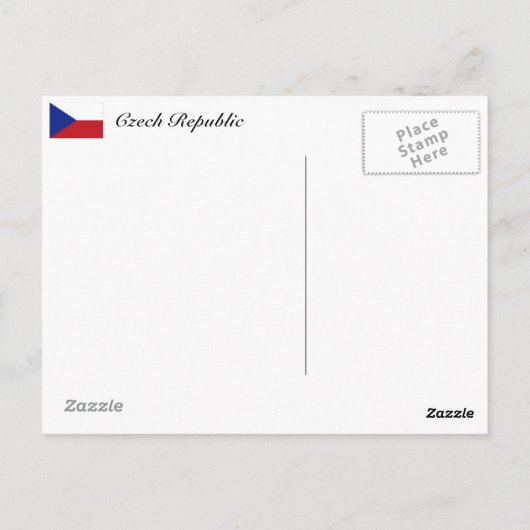 Cesky Krumlov Briefkaart (Achterkant)