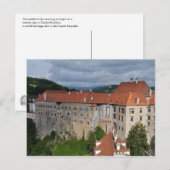 Cesky Krumlov briefkaart (Voorkant / Achterkant)