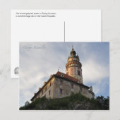 Cesky Krumlov briefkaart (Voorkant / Achterkant)