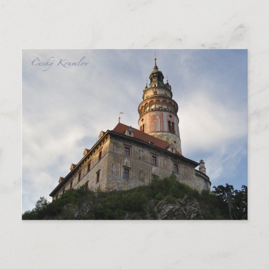 Cesky Krumlov briefkaart (Voorkant)
