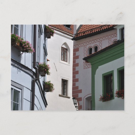 Cesky Krumlov briefkaart (Voorkant)