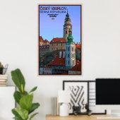 Cesky Krumlov Castle Poster (Thuiskantoor)
