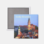Cesky Krumlov koelkastmagneet Magneet (Voorkant / Achterkant)