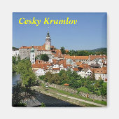 Cesky Krumlov koelkastmagneet Magneet (Voorkant)