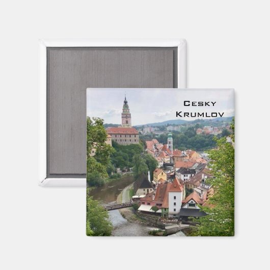 Cesky Krumlov Magneet (Voorkant / Achterkant)