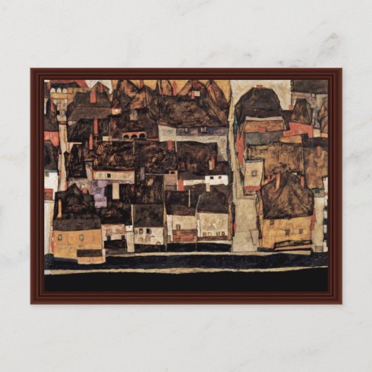 cesky Krumlov op vltava of kleine iv Briefkaart (Voorkant)