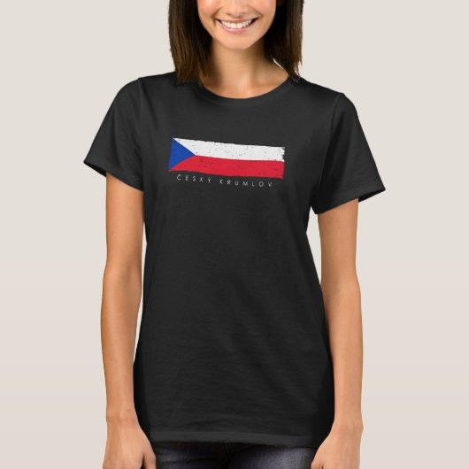 Cesky Krumlov Tsjechië Vakantie  Tsjechië T-shirt (Voorkant)