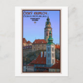 Cesky Krumlov - twee torens Briefkaart (Voorkant)