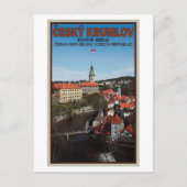 Cesky Krumlov - Vltava Briefkaart (Voorkant)