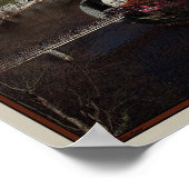 Cesky Krumlov - Vltava Poster (Hoek)