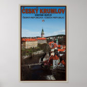 Cesky Krumlov - Vltava Poster (Voorkant)
