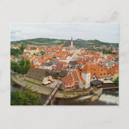 Český Krumlov Zuid-Bohemia Tsjechië Briefkaart